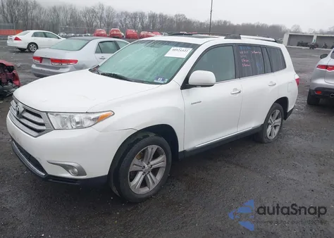 2013 Toyota Highlander Limited V6 from USA, damaged, VIN 5TDDK3EH1DS205468